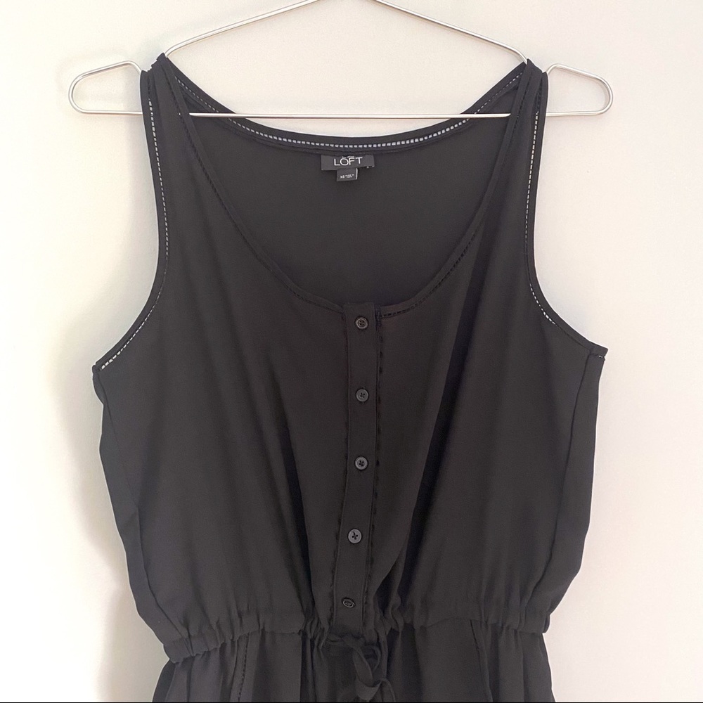 NWOT | LOFT Timeless Black Jumpsuit